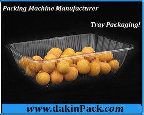 How to ensure a good packaging effect of mushroom fruit vegetable tray packing machine