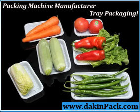 Ready meal packaging machine