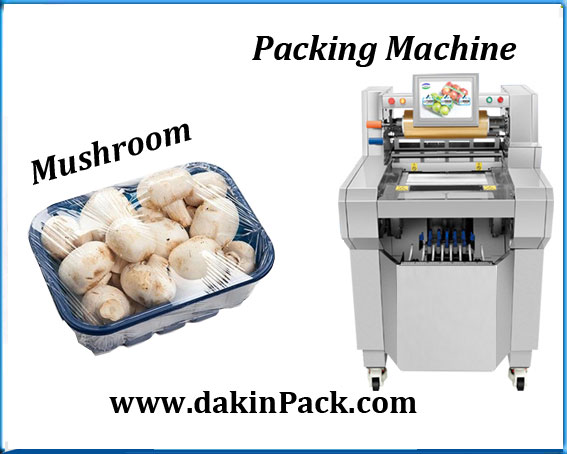 Edible mushroom bagging machine, mushroom packaging machine, mushroom wrapping machine